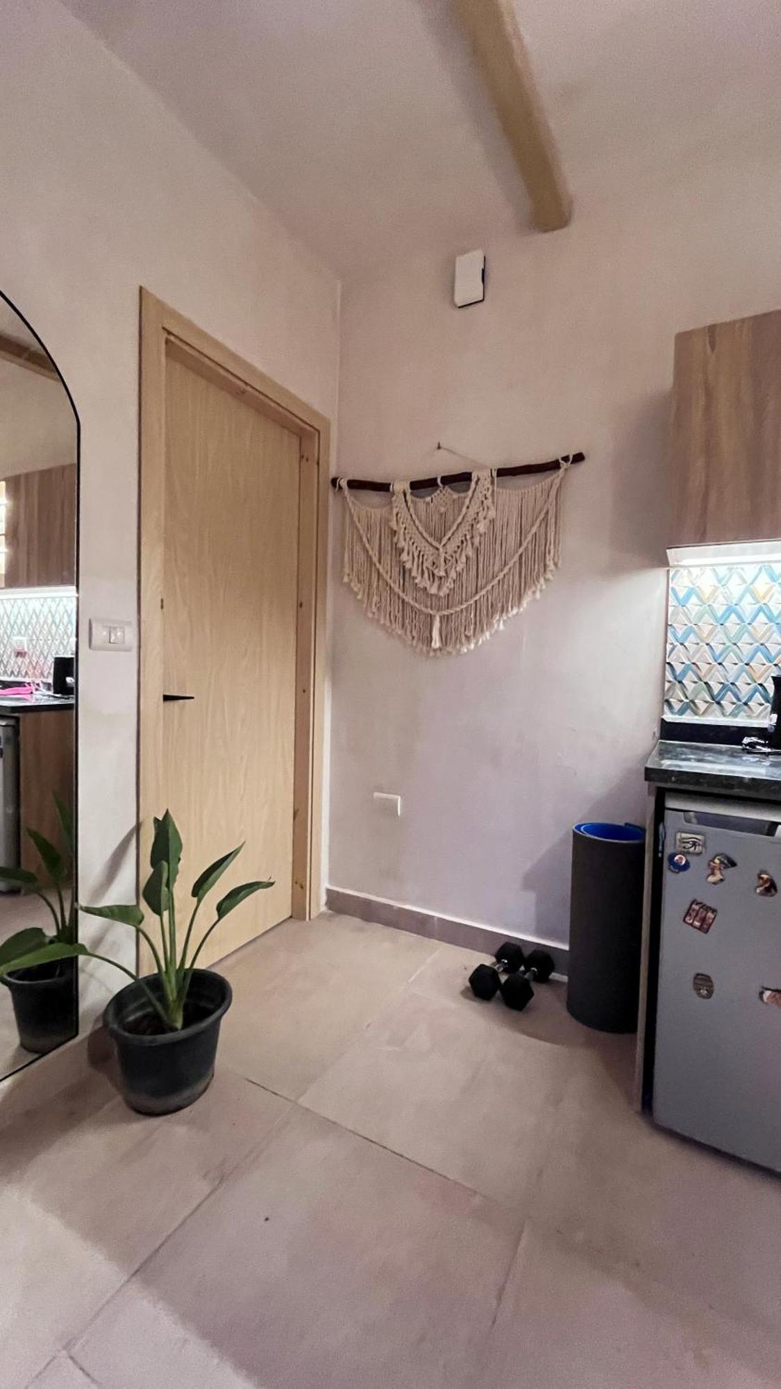 Boho Getaway With Pyramids View & Jacuzzi Apartment Giza Ngoại thất bức ảnh